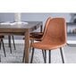 Valgomojo kėdės Venture Home Polar, 2 vnt., ruda/juoda kaina ir informacija | Virtuvės ir valgomojo kėdės | pigu.lt