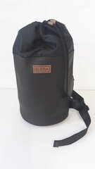 Спортивная сумка через плечо из черной искусственной кожи и нейлона GP TRUST цена и информация | Рюкзаки и сумки | pigu.lt