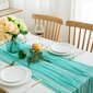 Chuqing staltiesė, 70x300 cm, žalia kaina ir informacija | Staltiesės, servetėlės | pigu.lt