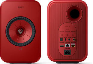 KEF LSX II Lave Red kaina ir informacija | Garso kolonėlės | pigu.lt