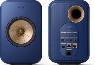 Аудио колонки KEF LSX II Cobalt, синие цена и информация | Домашняя акустика и системы «Саундбар» («Soundbar“) | pigu.lt
