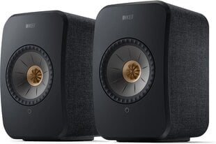 Аудио колонки KEF LSX II Carbon, черные цена и информация | Домашняя акустика и системы «Саундбар» («Soundbar“) | pigu.lt