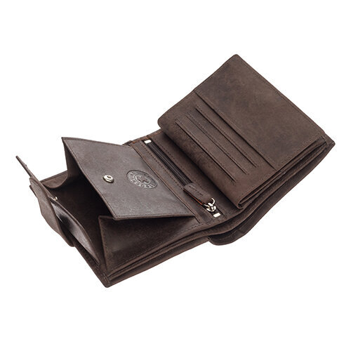 Vyriška odinė piniginė Lukas kaina ir informacija | Vyriškos piniginės, kortelių dėklai | pigu.lt