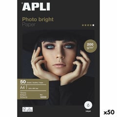 Глянцевая фотобумага Apli Inkjet цена и информация | Kanceliarinės prekės | pigu.lt