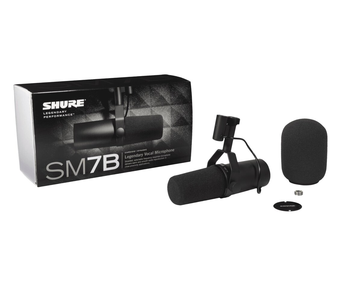 Shure SM7B kaina ir informacija | Mikrofonai | pigu.lt