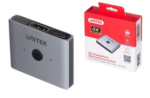 Адаптер Unitek 8K, DisplayPort цена и информация | Адаптеры, USB-разветвители | pigu.lt