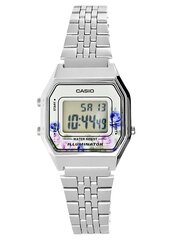 Zegarek Damski CASIO Collection Retro LA680WA-4CDF kaina ir informacija | Moteriški laikrodžiai | pigu.lt