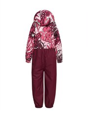 Huppa детский комбинезон 40g Wille 36430104*34034, бордовый/розовый 4741632158818 цена и информация | Куртки, пальто для девочек | pigu.lt