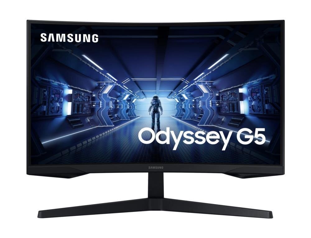 Samsung Odyssey G5 LC27G55TQBUXEN kaina ir informacija | Monitoriai | pigu.lt