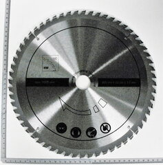 Pjovimo diskas medžiui Ø305x3x30x1,8mm Scheppach kaina ir informacija | Pjūklai, pjovimo staklės | pigu.lt