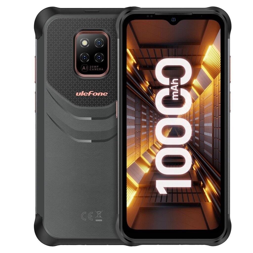 Ulefone Power Armor 14 Pro 8/128GB UF-PA14P-8GB/BK Black kaina ir informacija | Mobilieji telefonai | pigu.lt