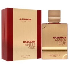 Kvapusis vanduo Al Haramain Amber Oud Ruby Edition, 100 ml kaina ir informacija | Kvepalai moterims | pigu.lt