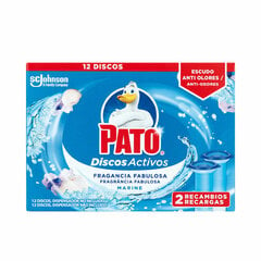 Toilet air freshener Pato Discos Activos Сменные части Морской 2 штук дезинфицирующее средство цена и информация | Очистители | pigu.lt