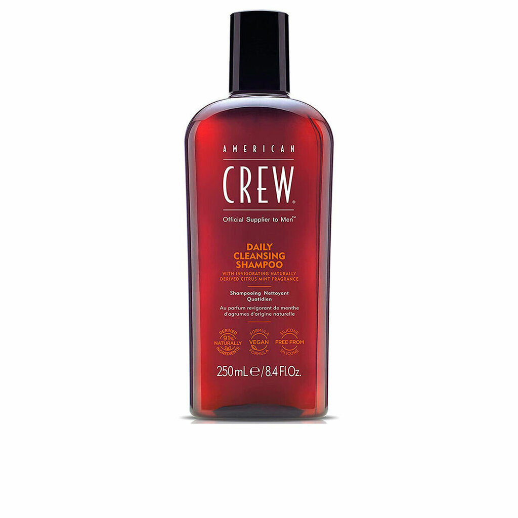 Kasdienis šampūnas American Crew Daily Cleansing Shampoo, 250 ml kaina ir informacija | Šampūnai | pigu.lt