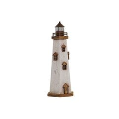 Декоративная фигура DKD Home Decor Натуральный Белый Моряк маяк (16 x 14 x 41 cm) цена и информация | Детали интерьера | pigu.lt