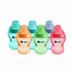 Набор бутылок Tommee Tippee 6 uds (260 ml) цена и информация | Бутылочки и аксессуары | pigu.lt