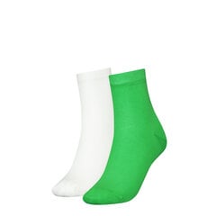 Носки TOMMY HILFIGER Green Marshmallow 2 Pck 373001001-028 цена и информация | Женские носки | pigu.lt