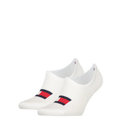 SOCKS TOMMY HILFIGER TH MEN ICONIC QUARTER 2P 100001094200 цена и информация | Мужские носки | pigu.lt