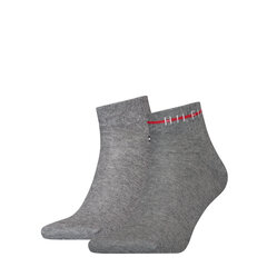 SOCKS TOMMY HILFIGER TH MEN ICONIC QUARTER 2P 100001094200 цена и информация | Мужские носки | pigu.lt