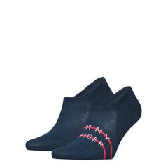 SOCKS TOMMY HILFIGER TH MEN ICONIC QUARTER 2P 100001094200 цена и информация | Мужские носки | pigu.lt