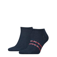 SOCKS TOMMY HILFIGER TH MEN ICONIC QUARTER 2P 100001094200 цена и информация | Мужские носки | pigu.lt