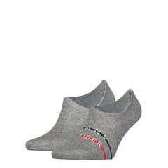 SOCKS TOMMY HILFIGER TH MEN ICONIC QUARTER 2P 100001094200 цена и информация | Мужские носки | pigu.lt