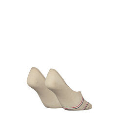 Носки TOMMY HILFIGER Beige Multicolor 2 Pck 701222653-002 цена и информация | Женские носки | pigu.lt