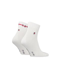 SOCKS TOMMY HILFIGER TH MEN ICONIC QUARTER 2P 100001094200 цена и информация | Мужские носки | pigu.lt