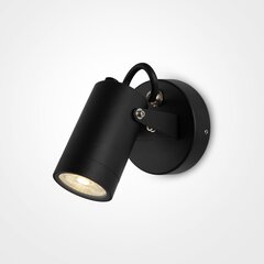 Maytoni Наружный настенный светильник Scope O025WL-01B Черный цена и информация | Уличные светильники | pigu.lt