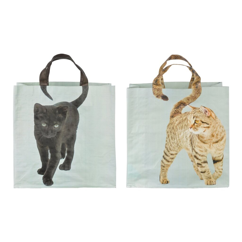 Pirkinių krepšiai Katės uodega Tp197570122 kaina ir informacija | Pirkinių krepšiai | pigu.lt
