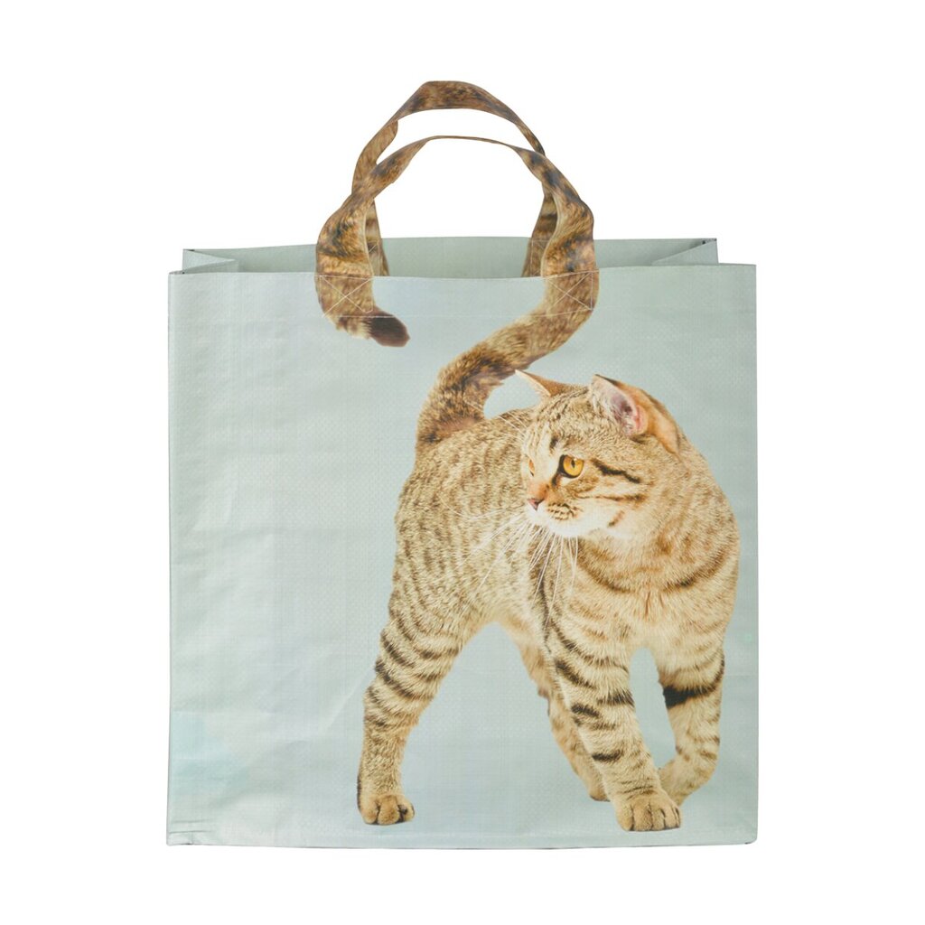 Pirkinių krepšiai Katės uodega Tp197570122 kaina ir informacija | Pirkinių krepšiai | pigu.lt