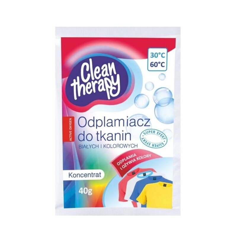 Clean Theraphy dėmių išėmiklis, 40g kaina ir informacija | Skalbimo priemonės | pigu.lt