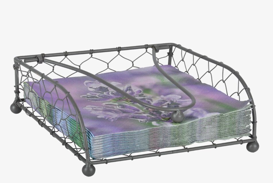 Servetėlių laikiklis, 18,4x6,3 cm цена и информация | Virtuvės įrankiai | pigu.lt