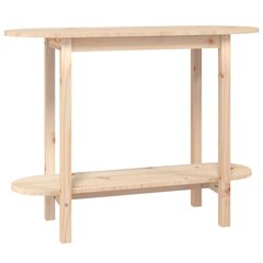 Консольный стол vidaXL, коричневый цена и информация | Столы-консоли | pigu.lt