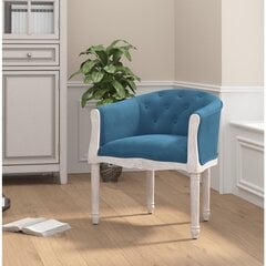 Обеденный стул, синий цена и информация | Стулья для кухни и столовой | pigu.lt