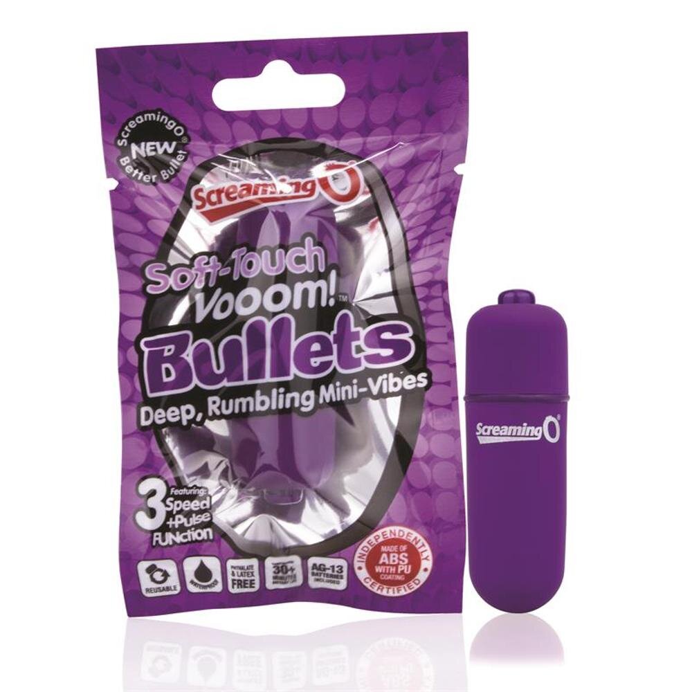 Soft touch vooom bullet - Purple цена | n18.pigu.lt