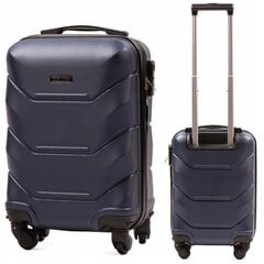 Mažas salono lagaminas Wings 28l XS, Mėlynas kaina ir informacija | Lagaminai, kelioniniai krepšiai | pigu.lt