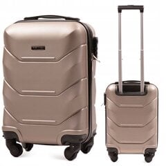 Mažas salono lagaminas Wings 28l XS, Auksinis цена и информация | Чемоданы, дорожные сумки | pigu.lt