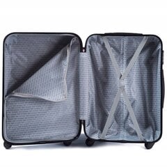 Mažas salono lagaminas Wings 28l XS, Geltonas цена и информация | Чемоданы, дорожные сумки | pigu.lt