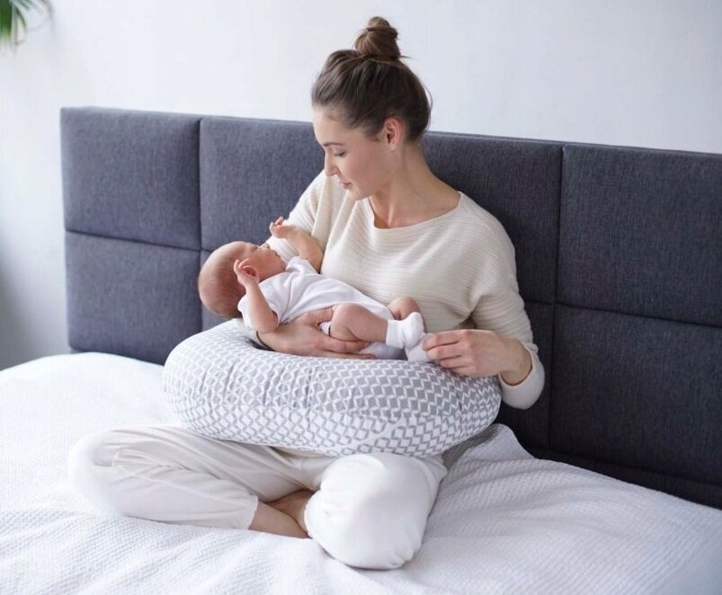 Maitinimo pagalvė Motherhood bean, 54 cm kaina ir informacija | Maitinimo pagalvės | pigu.lt