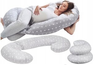 Daugiafunkcinė pagalvė nėščiosioms ir žindančioms moterims, 300 cm kaina ir informacija | Maitinimo pagalvės | pigu.lt
