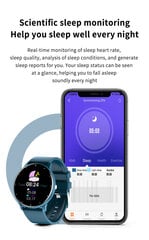 Livman ZL02D Blue kaina ir informacija | Išmanieji laikrodžiai (smartwatch) | pigu.lt