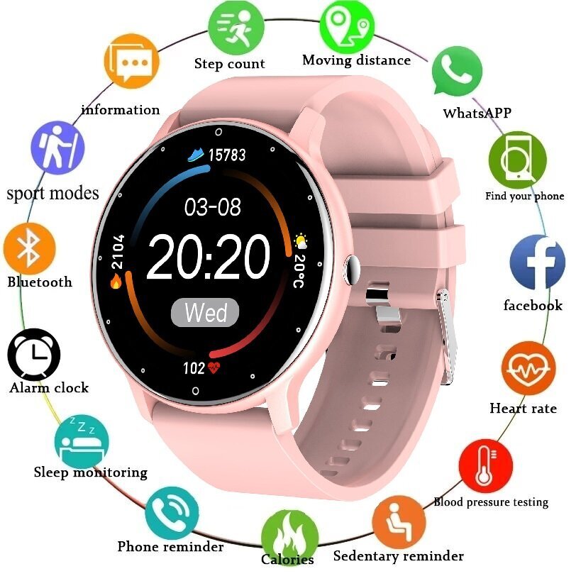 Išmanusis laikrodis Išmanusis laikrodis; Smartwatch, ZL02 kaina | pigu.lt