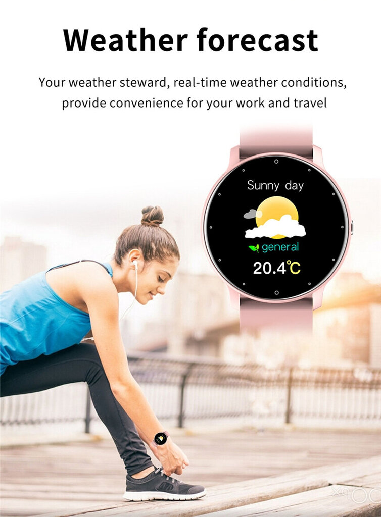 Livman ZL02D Yellow kaina ir informacija | Išmanieji laikrodžiai (smartwatch) | pigu.lt