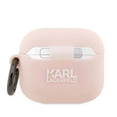 Karl Lagerfeld case for Airpods 3 KLA3RUNIKP white 3D Silicone NFT Karl цена и информация | Аксессуары для наушников | pigu.lt