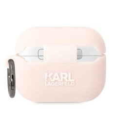 Беспроводные наушники Karl Lagerfeld 3D Logo NFT Choupette TPU Case for Airpods 1|2 White цена и информация | Наушники | pigu.lt