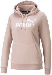 Džemperis moterims Puma Ess Logo Hoodie Pink 586789 47 586789 47, rožinis kaina ir informacija | Džemperiai moterims | pigu.lt