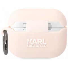 Беспроводные наушники Karl Lagerfeld 3D Logo NFT Choupette TPU Case for Airpods 1|2 White цена и информация | Аксессуары для наушников | pigu.lt