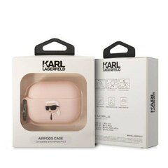 Karl Lagerfeld case for Airpods Pro 2 KLAP2RUNIKP white 3D Silicone NFT Karl цена и информация | Аксессуары для наушников | pigu.lt