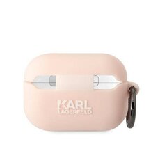 Karl Lagerfeld case for Airpods Pro 2 KLAP2RUNIKP white 3D Silicone NFT Karl цена и информация | Аксессуары для наушников | pigu.lt